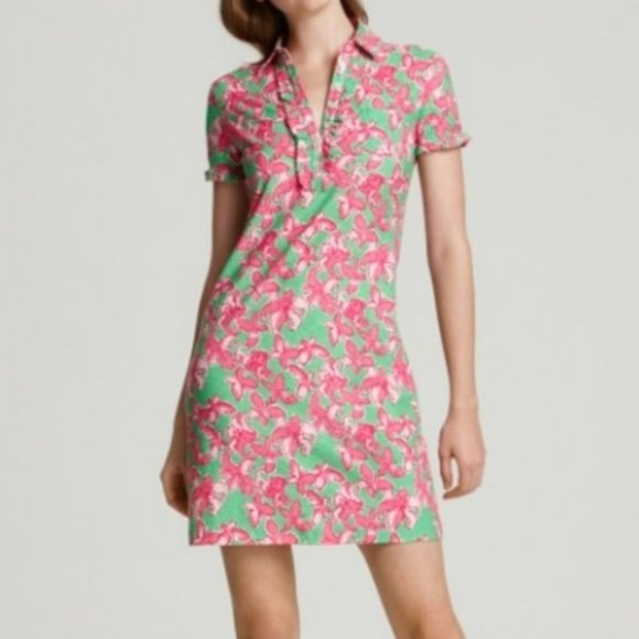 Lilly Pulitzer Dresses & Skirts - Lilly Pulitzer Carolyn Floral Dress 26536